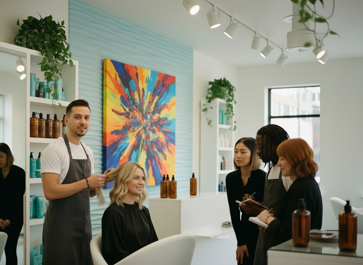 Tom Gold Hair Extensions Training and Courses 1