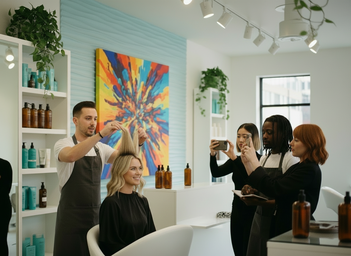 Tom Gold Hair Extensions Training and Courses 3